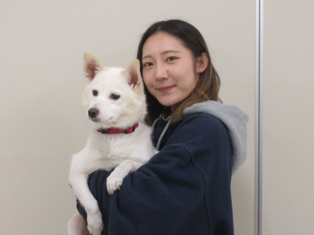 ペットビジネス科動物看護コース三浦さん